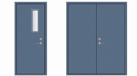 鋼木防火門價格